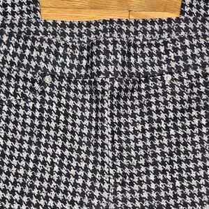 Michael Kors Black and White Houndstooth Garment
